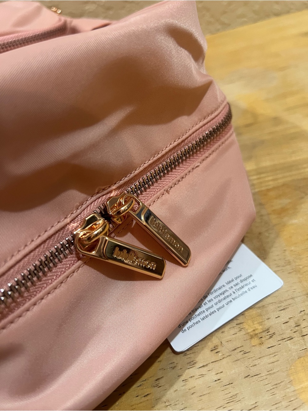 lululemon Everywhere Backpack small metal hardware colo:tros/shok/rsgo 11.5L - Picture 4 of 6